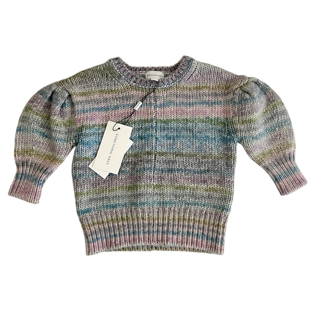 Something Navy Baby Ombre Knit Sweater